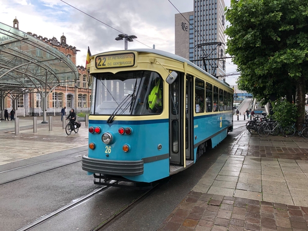 10 juli 2021vierde De Lijn in Gent 50 jaar PCC want exact 50 jaar