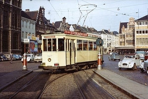 347 van de MIVG op lijn 4 verjaard (beperkt op de Koornmarkt) te 