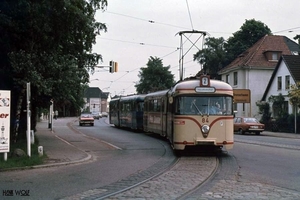 84 Bremerhaven heeft ooit een tram gehad. In 1982 werd door het V