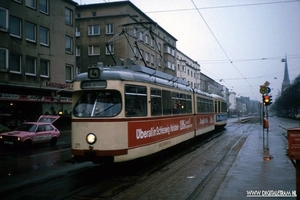 De tram in Kiel staat op de nominatie om opgeheven te worden. 06-