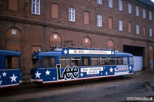 De tram in Kiel staat op de nominatie om opgeheven te worden. 06-