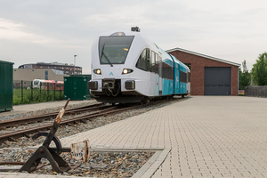 Arriva noord in Winterswijk. Op 8-7-2021 2 stellen(228, 305) gaan