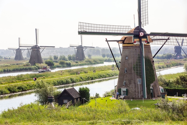 De molens van Kinderdijk