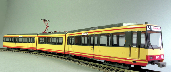 Duitsland  Karlsruhe  nr.803  serie 801-836 Stadtbahn bouwjaar 19