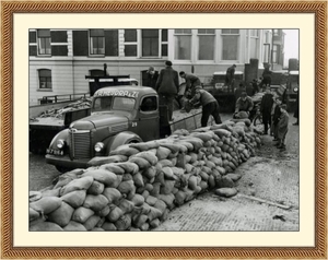 1953 Keizerstraat, hoek Zeekant bij hotel Zeerust