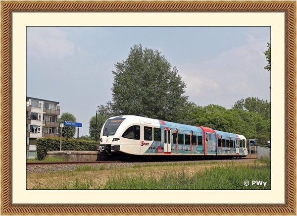 'Ellen ten Damme'-Spurt 260 in Delfzijl West op 3 juni 2014.