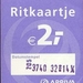 Arriva Ritkaartje 2.00 Euro