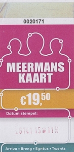 Meermanskaart Arriva