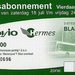Novio-Hermes Blarenpas 25.00 Euro
