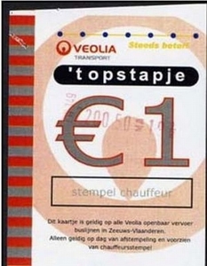 t Opstapje € 1.00