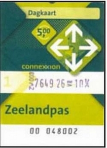 Zeelandpas ƒ 5,00