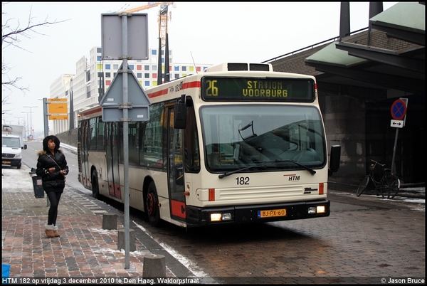 HTM 182 - Den Haag, Waldorpstraat