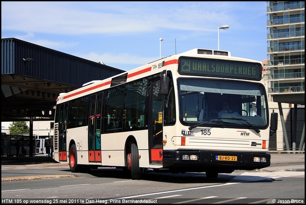 HTM 185 - Den Haag, Prins Bernhardviaduct