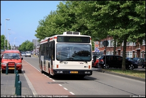 HTM 187 - Den Haag, Zuiderparklaan