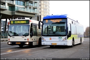 HTM 188 + Connexxion 4840 - Den Haag Centraal