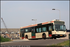 HTM 190 - Delft, Laan van Vollering