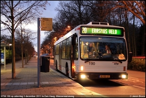 HTM 190 - Den Haag, Wassenaarseweg