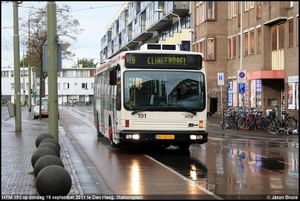 HTM 191 - Den Haag, Stationsplein