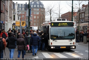 HTM 191 - Den Haag, Stationsweg