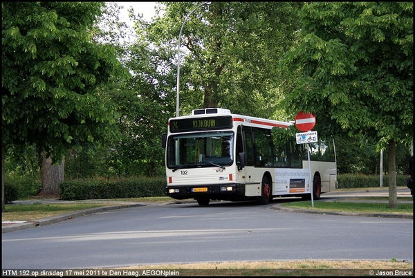 HTM 192 - Den Haag, AEGONplein