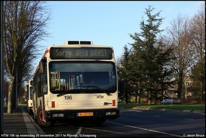 HTM 196 - Rijswijk, Schaapweg