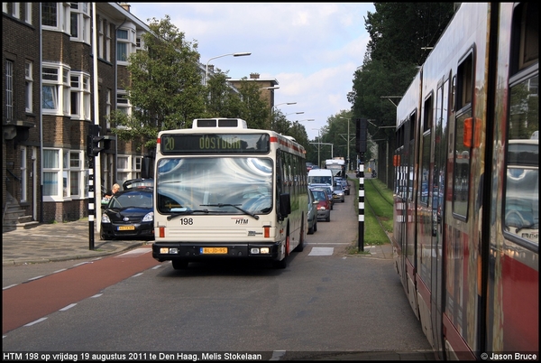 HTM 198 - Den Haag, Melis Stokelaan