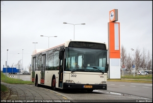 HTM 302 - Schiphol, Holiday Avenue