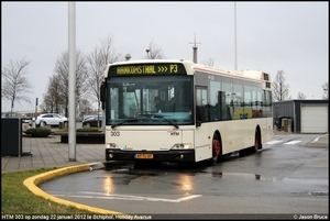 HTM 303 - Schiphol, Holiday Avenue