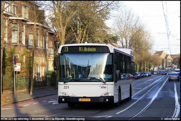 HTM 321 - Rijswijk, Geestbrugweg