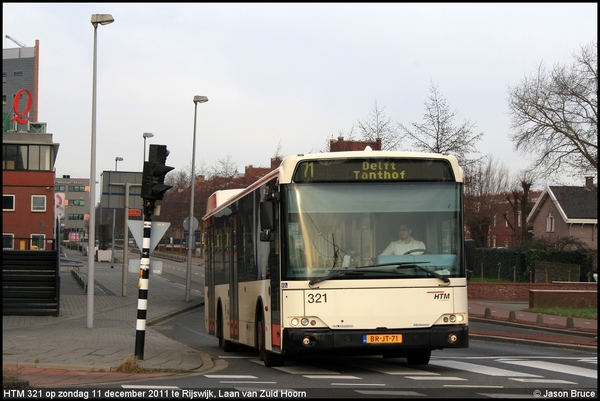 HTM 321 - Rijswijk, Laan van Zuid Hoorn