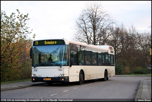 HTM 326 - Rijswijk, Klaroenstraat