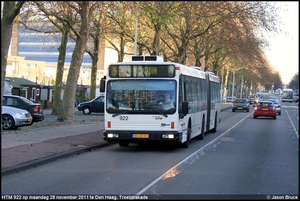 HTM 922 - Den Haag, Troelstrakade