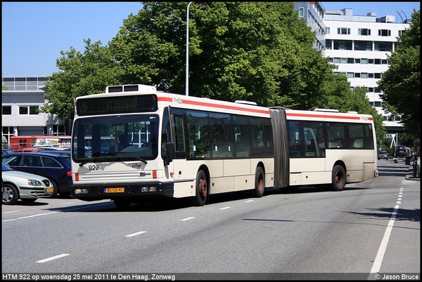 HTM 922 - Den Haag, Zonweg