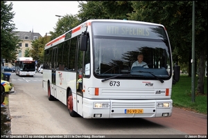 HTM Specials 673 - Den Haag, Boorlaan