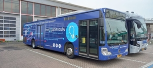 369 met reclame voor de INNOVATIEROUTE 24-7-2021 garage sluisjesd