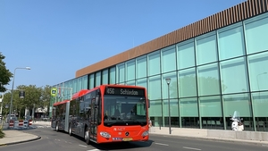 1103 Een EBS bus in de concessie Haaglanden