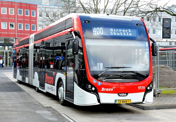 9519 Hermes bus 9519 van het VDL type Citea SLFA 181 Electric (bj