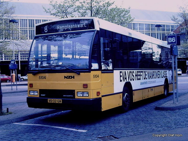 NZH 5104 Haarlem station