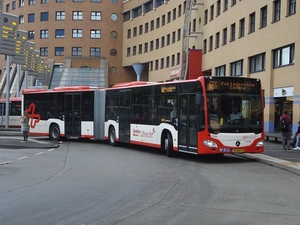 Syntus Citaro G 1204 vertrekt als lijn 656 van het Amersfoortse s