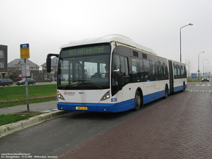 Veolia 838 Willemstad, Steenpad (NL) 12-12-2008.