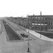 De La Reyweg gezien vanaf het Veluweplein 1935 met rechts de Amba