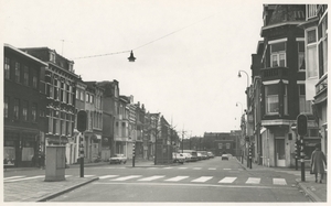 Stille Veerkade, gezien van de Wagenstraat naar de Paviljoensgrac