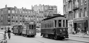 GVB-NZH - Admiraal de Ruyterweg, 1954.