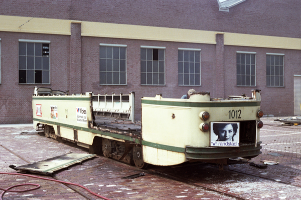 Afscheid van ouder materieel. De PCC-serie 1003-1024 uit 1952 was