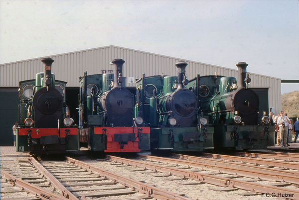 Op 26 sept 2009 konden we alle stoomlocs van de RTM te Ouddorp na