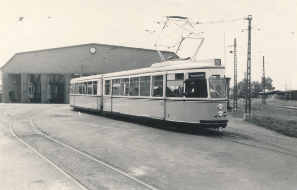 Stuttgart mw 2, Remise Degerloch 07-1954.