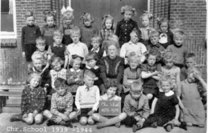 1939-1944 Schoolfoto Bijz.school.