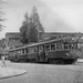 Voorburg Op 25 juni 1945 rijdt de eerste tram versierd over de Pa