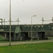 1975. De spoorbrug over de Vliet bij Leidschendam-Voorburg.