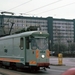 slijptram H 54 van het GVB bij station Zuid. 18-12-1990